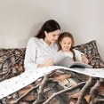 thumbnail image 5 of Feelyou Rustic Tree Branches Twin Comforter Sets, Leaf Botanical Bedding Set, 2 Pieces, 5 of 8