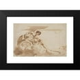 thumbnail image 2 of Guercino 18x13 Black Modern Framed Museum Art Print Titled - Venus and Cupid in a Chariot (1615-17), 2 of 5