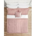 thumbnail image 3 of Mainstays Blush Pink 10 Piece Bed in a Bag Comforter Set with Sheets, King, 3 of 9
