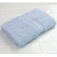 thumbnail image 3 of Mainstays 100% Cotton Washcloth, Super Soft and highly absorbent Basic Solid Premium Washcloth for Bathroom, Hotels, Spa and Gym – Blue, 3 of 6