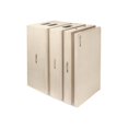 thumbnail image 1 of PROAIM - Juego completo de 4 cajas de APPL, color blanco estándar para estudio, cine y fotografía. Cajas de madera multiuso. Utilízalos para apoyar, nivelar, estar de pie. Completo, medio, cuarto y, 1 of 5