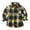 Yellow, variant on BLVB Toddler Boys Girls Button Down Plaid Flannel Shirts Infant Baby Unisex Long Sleeve Tops Coat Spring Fall Clothes