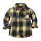 thumbnail image 1 of Ropa Para Bebé (Niño O Niña) Traje Para Niños Pequeños Moda Para Niños Patrón De Entramado Lindo Estampado De Manga Larga Camiseta Informal Amarilla Odeerbi LM103-11607, 1 of 9