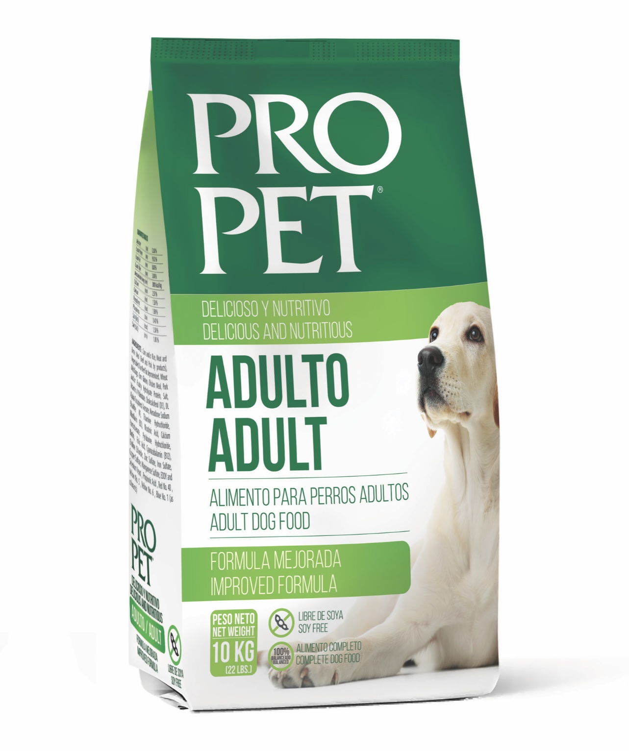 Pro Pet Dry Dog Food for All Types of Dogs Plastic Bag 11lbs Individual Pack