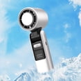 thumbnail image 2 of TTJ Travel Fans Portable Personal Fan Portable USB Charging Folding Fan Adjustable Mini Desk Fan Handheld Personal Cooling Device Compact Travel Air Circulator for Office Home, 2 of 7