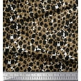 thumbnail image 2 of Soimoi Cotton Duck Fabric Leopard Animal Skin Fabric Prints by Yard 42 Inch Wide, 2 of 3