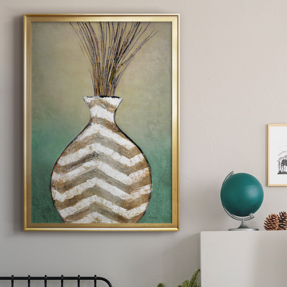 Global Vessel I Premium Classic Framed Print - Ready to Hang
