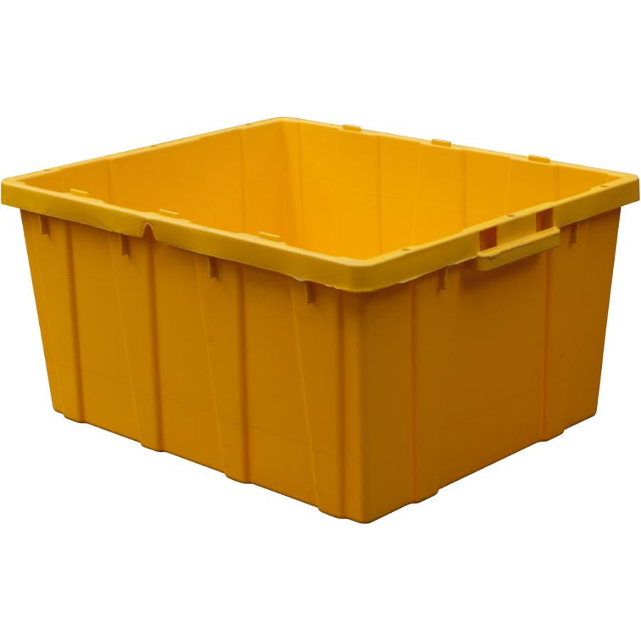 75L Heavy Duty Yellow Storage Box, Less Lid Walmart Canada