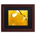 thumbnail image 2 of Trademark Fine Art "Ginkgo Drops" Canvas Art by Philippe Sainte-Laudy Black Matte, Wood Frame, 2 of 5