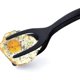 thumbnail image 1 of Espátula para huevos fritos, pinzas de silicona para panqueques 2 en 1, espátula para huevos, color negro, 1 of 5