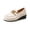 Beige, variant on Willtoo Orthopedics Womens Wedge Platform Loafers Slip On Faux Suede Casual Shoes Round Toe Comfort Moccasins Fashion Walking Shoes