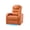 Orange, variant on comfiroom Leather Home Theater Seating Classic Series Dual Power Movie Gaming Recliner Sofa with Type-C USB Charger