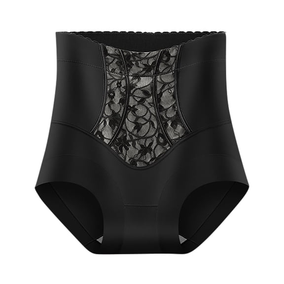 Ashirexll Plus Size Underwear for Women, Ladies Underwear Panties, Womens Large Size Lace Safety Pants Waist Lifting Hip Shaping Underwear