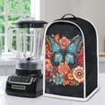 thumbnail image 5 of HELLHERO Butterfly Rose Blender Covers Protects Blenders Processors with There is only one dust cover Washable Thanksgiving, 5 of 6