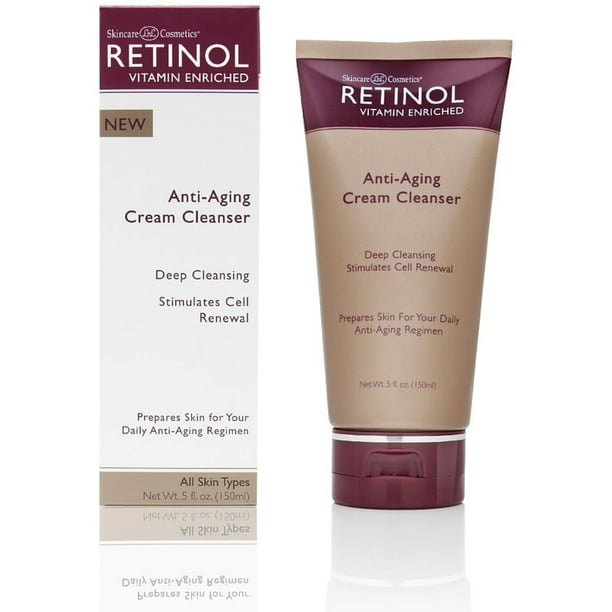 6 Pack Retinol Anti Aging Cream Cleanser 5 Oz Walmart Com Walmart Com