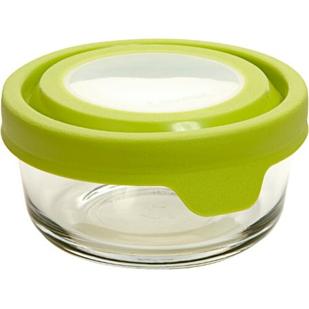 hocking anchor trueseal cup storage container round glass