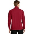 thumbnail image 2 of Sport-Tek Men's Sport-Wick Textured 1/4-Zip Pullover, 2 of 6