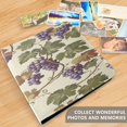 thumbnail image 5 of WOBOGO Grape Seamless Picture Photo Albums 20 Pages Large Capacity DIY Self-adhesive Page PU Leather Cover for Family Wedding Anniversary Baby Vacation Photos 24×11.8in, 5 of 8