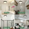 thumbnail image 5 of Akicon Exhaust Fan, 80CFM 2.0 Sones Bathroom Exhaust Fan with Light, Bathroom Fan with Dimmable 3CCT LED Light and Acrylic Light Cover, Bath Ventilation Fan for Home, Round, Brushed Nickel, 5 of 8