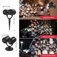 thumbnail image 3 of Proyector de copos de nieve navideños NUÜR para exterior/interior, 3 of 7