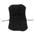 thumbnail image 1 of Colchón Mecedora, Almohadilla Trasera Del Asiento De Silla Mecedora Con Corbatas, Cojines De Silla De Patio Para El Porche Interior De La Tumbona Del Jardín Al Aire Libre, 1 of 7
