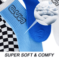thumbnail image 3 of Girls Toddler Multi Pack Socks Set, 3 of 5