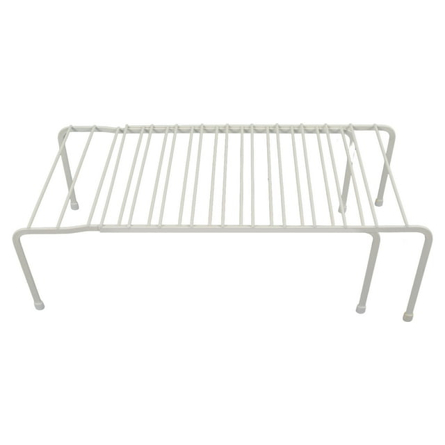 Cupboard Shelf Organizer, Detachable Parts Cabinet Storage Shelf Rack Iron Material Floor Standing for Kitchen