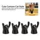 thumbnail image 3 of Portatarjetas De Presentación, Estilo En Forma De Gato, Lindo Y Llamativo, 4 Piezas, Clip Para Fotos De Dibujos Animados, Resina Duradera Para Oficina, 3 of 7