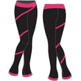thumbnail image 4 of ChloeNoel Fuchsia Spiral Pants, 4 of 5