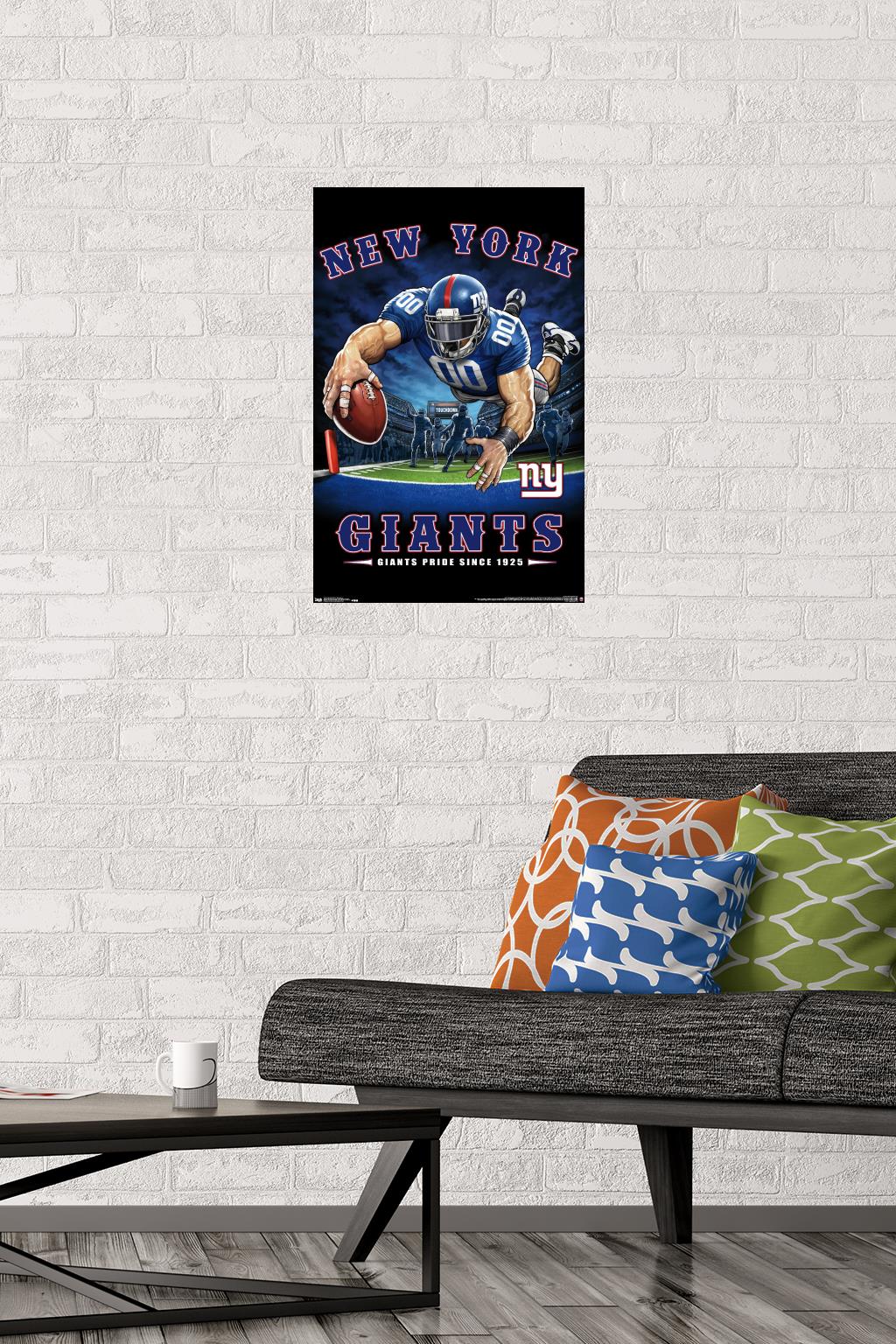 NFL New York Giants - End Zone 17 Wall Poster, 14.725" x 22.375" - image 2 of 5