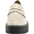 thumbnail image 2 of Franco Sarto Women's Balin Lug Sole Chunky Loafer Putty White 9.5M, 2 of 6