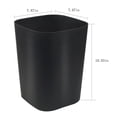 thumbnail image 2 of Bote de basura Besli de 7,6 litros y 2 galones para baño, dormitorio y cocina, 2 of 7