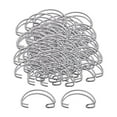 thumbnail image 3 of 100 ganchos de alambre de acero para puertas de jaulas, ideales para equipos de cría, accesorios para jaulas de pollos y , ganchos colgantes para 45 mm, 3 of 8