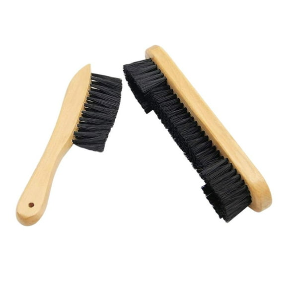Ensemble de Billard en Bois, Outils de Nettoyage, Pinceau de Qualité Supérieure, Manche en Bois, Bois Naturel