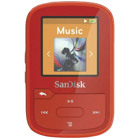 UPC 619659151928 product image for Sandisk Sdmx28-016g-a46r Clip Sport Plus Mp3 Player With Bluetooth (red) | upcitemdb.com