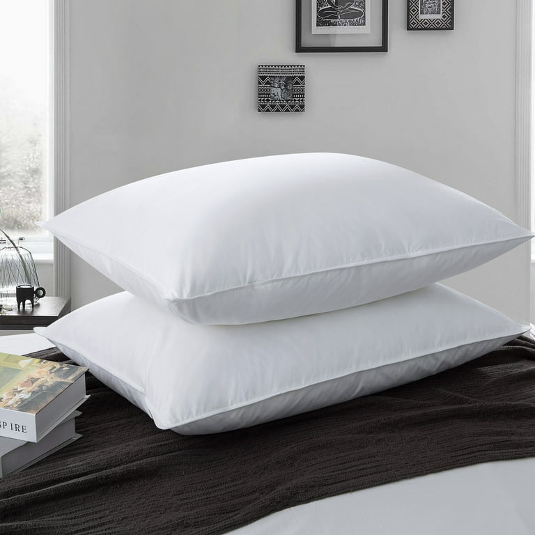 Puredown Feather Pillow Insert Set of 2 - White