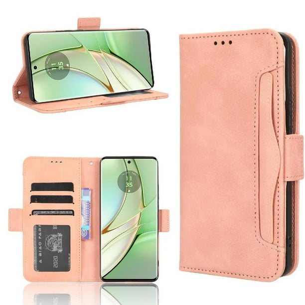 Funda Tipo Billetera GANGXUN para Motorola Edge 40 – Tapa Flip con Tarjetero