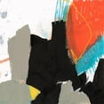 thumbnail image 3 of Goldberger, Jennifer 12x12 Black Modern Framed Museum Art Print Titled - Primary Action II, 3 of 5