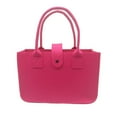 thumbnail image 1 of Women Handbag Portable Handle Solid Color Large Capacity Rectangle Gift Thickened Felt Ladies Tote Bag Purse Daily Life, 1 of 10
