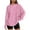 Pink, variant on Buigttklop Womens Oversized Long Sleeve T Shirts Basic Crewneck Tee Fall Tops Casual Workout Fashion Casual Y2K Clothes