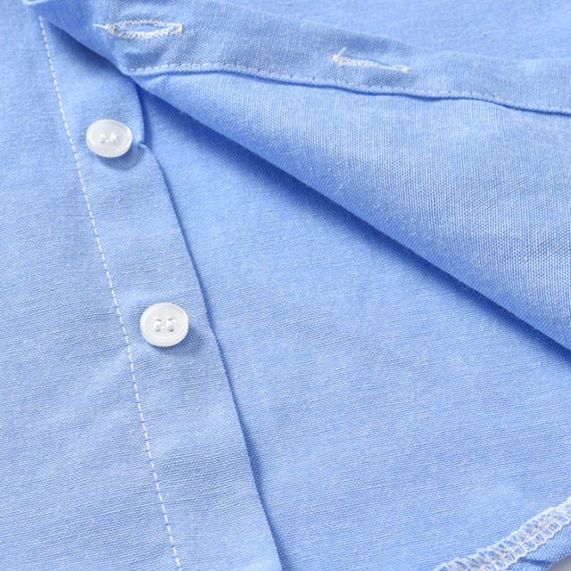 Camisa de manga larga con pajarita, babero para niños, dos piezas, azul, 80 cm LingWen 8390613725301