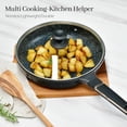 thumbnail image 3 of 10.25 In Glass Lid for Frying Pan, Tempered Replacement Cover for All 10.25 inches Cookware for Skillets, Round Cast Iron, Cast Aluminium, Stainless Steel Pans &Pots, 3 of 8