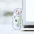 thumbnail image 1 of Ratón Ratón transparente Ratones ergonómicos Notebook Home Office Laptop Computadora portátil PC 3 DPI ajustable Gamer Mouse, 1 of 9