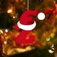thumbnail image 4 of Ornamentos de letras de Navidad 26 de acrílico Z, 4 of 5
