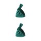 thumbnail image 2 of Minnieouse Bolso de muñeca con nudo de terciopelo Retro y de moda para mujer, monedero portátil de estilo elegante, verde negruzco verde negruzco 2piezas, 2 of 6