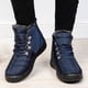 thumbnail image 5 of Nuevos zapatos de senderismo de invierno, botas de nieve cálidas para mujer, zapatos informales impermeables con cordones para mujer Wmkox8yii  ghj1631, 5 of 9