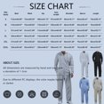 thumbnail image 3 of Men's Sports Leisure waffle Hooded Hood Coat Trousers Sets Men's Tracksuit zipper Hoodies+Pants 2Pcs Sets Suit Sportswear Trend Fashion Hip Hop Men Clothing, 3 of 4