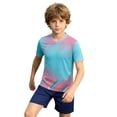 thumbnail image 6 of Boys Outfits Boys Youth Athletic Team Sportswear Top and Shorts Training Set Boys' Clothing Sets BU1 7-8 Years, 6 of 6