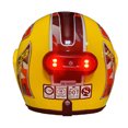 thumbnail image 3 of Moto Helmet light Luces Para Casco Bike Taillight Motorcycle Bicycle Helmet Safety Signal Warning Rear Lamp Waterproof LED Light, 3 of 5