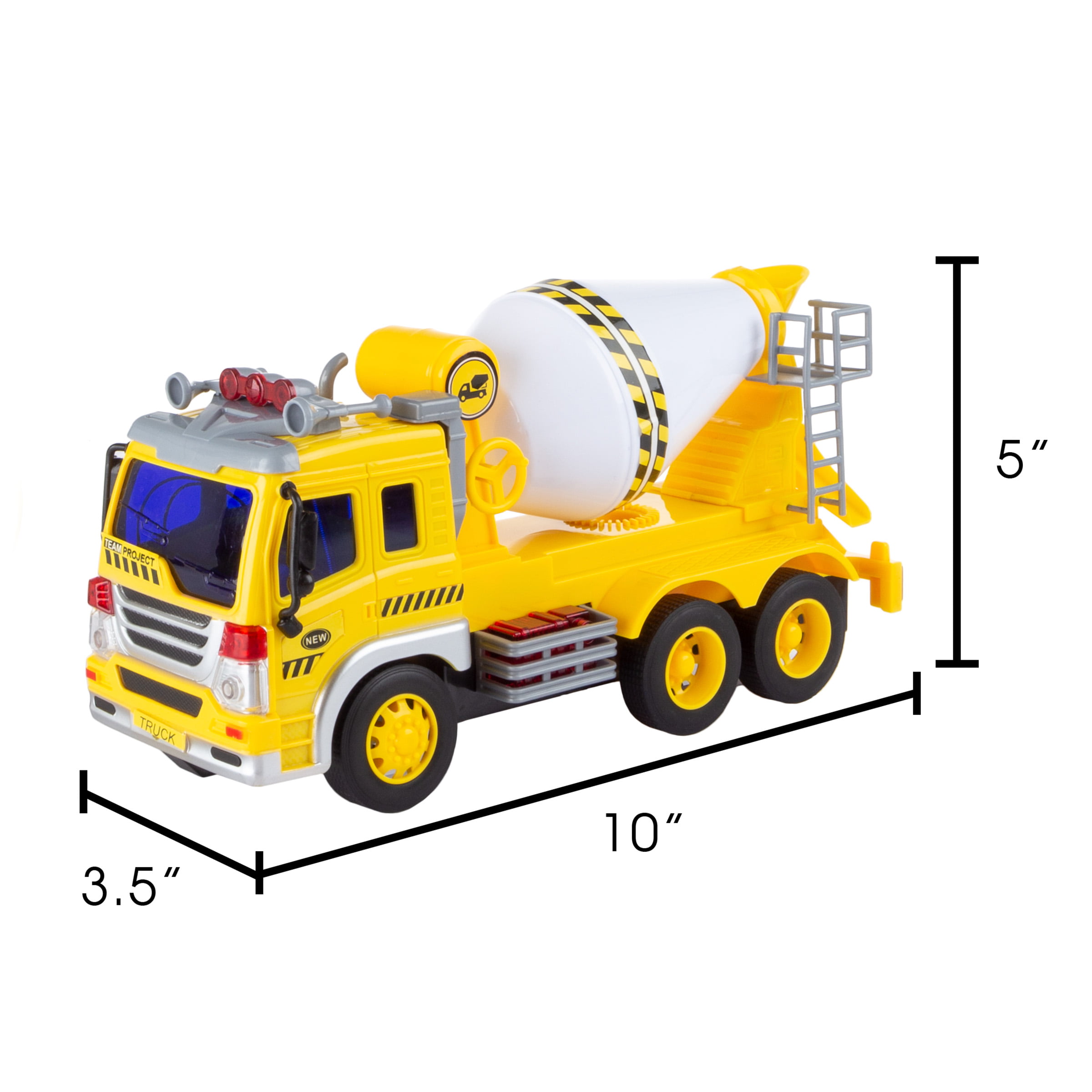 Details about   RC Bulldozer RC Dump Truck RC Crane Excavator RC Mixture Truck Electric Toys